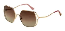 Comprar Anteojos Lentes De Sol Ossira 7333 Polarizados Gafas Lente Color Armazón Dorado Mate - Cristal Marrón Degrade Polarizado (002)