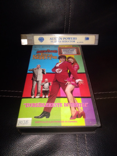 Pelicula Vhs Austin Powers, El Espía Seductor