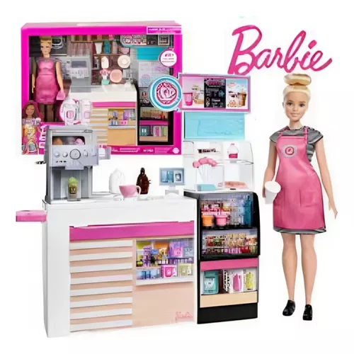 Barbie Carreiras Cafeteria GMW03 - Mattel na Americanas Empresas