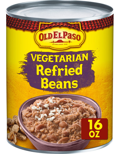 Old El Paso Frijoles Refritos, Vegetarianos, 16 Onzas