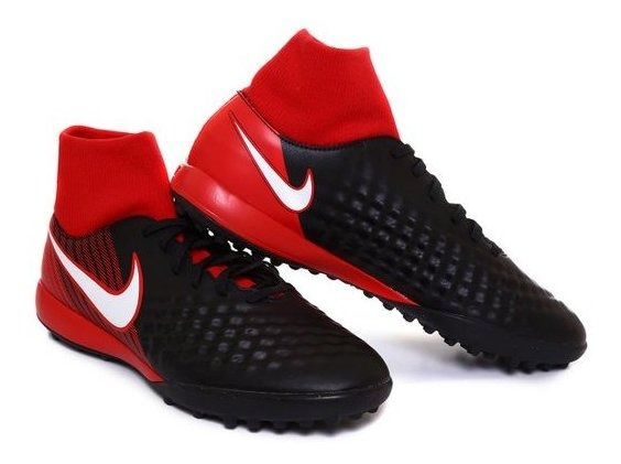 Botines Nike Magista Negros Y Rojos en Mercado Libre Argentina