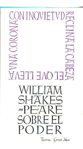 Sobre El Poder - Shakespeare William