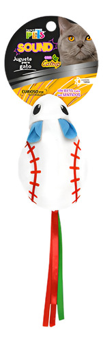 Fancy Pets Juguete Para Gato Sound Con Catnip Ratón Baseball