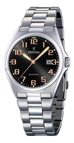 Reloj F16374/8 Plateado Festina Hombre Acero Clasico