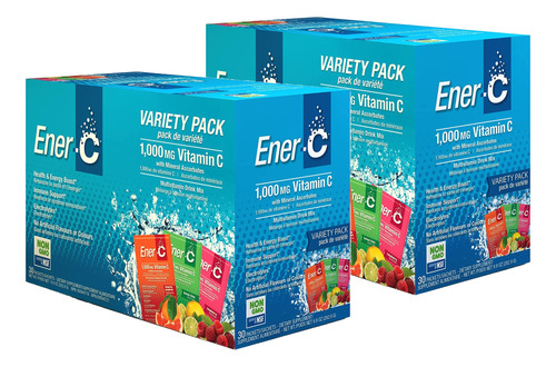 Ener-c Paquete Variado De Mezcla De Bebidas Multivitaminicas