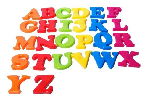 Imagen 2 de 6 de Letras Y Numeros Magneticos Didactico En Blister Jlt Fd8368