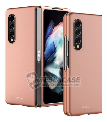 Carcasa Samsung Galaxy Z Fold3 5g Rígida Rosado