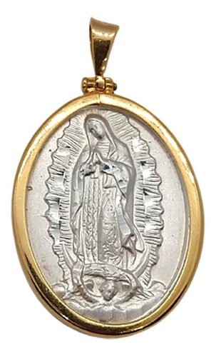 Medalla Doble Cara Virgen De Guadalupe