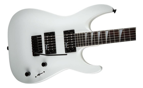 Guitarra eléctrica Jackson JS Series JS22 DKA dinky de álamo snow white brillante con diapasón de amaranto