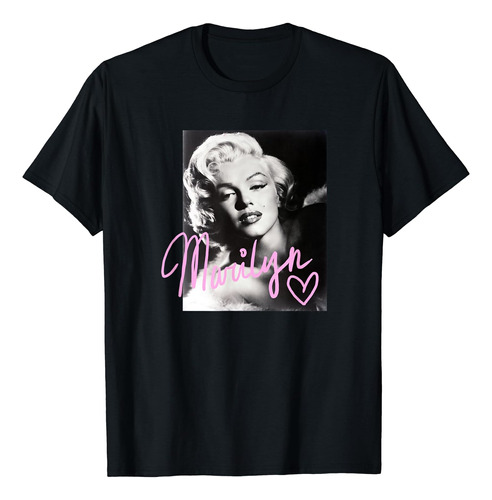 Playera Xoxo Con Autógrafo Rosa De Marilyn Monroe