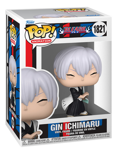 ¡Funko Pop! Animación Bleach - Gin Ichimaru 1821