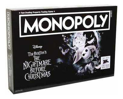 Monopoly Nigthmare Before Christmas Edición Especial