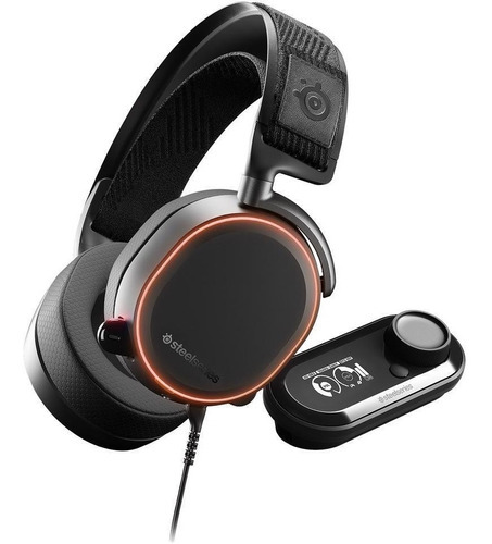 Auriculares Steelseries Arctis Pro +Gamedac Black Pc Ps4 Mobile Cor Preto