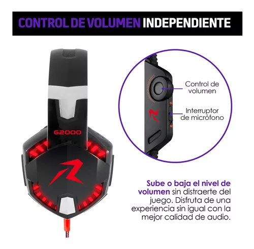 Fones de ouvido Gamer Pro para Nintendo Switch e modelo OLED, Xbox Series  X, Playstation 5, PC Gamer, som estéreo HD de 360° e luz LED, microfone,  controle de volume, modo auxiliar