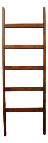 Perchero Escalera Ancho Color Caoba Mahogany Blanket Ladder