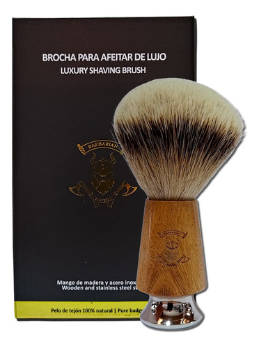 Kit De Rasurado De Lujo Portanavajas + Stand + Brocha
