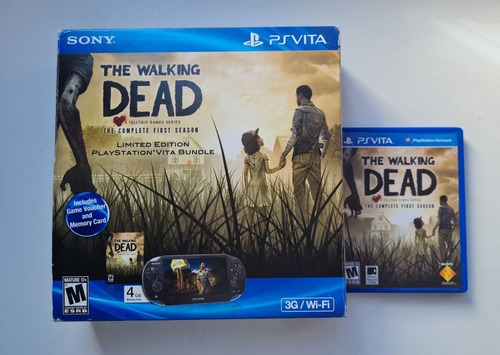 Imagen 6 de 6 de Ps Vita Oled Edición The Walking Dead Completo Caja Original