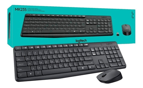 Teclado Y Mouse Logitech Inalambrico Mk235