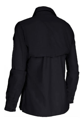Imagen 2 de 6 de Camisa Dama Adventure De Trekking Secado Rápido Manga Larga