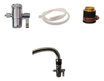 Comprar Kit Conexion Filtro Purificador Agua Sin Rosca By Pass Metal