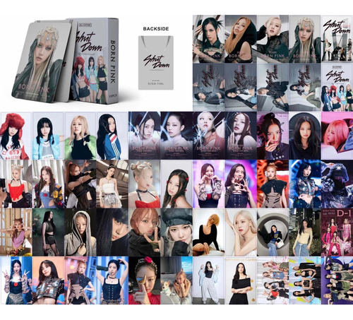 55 Photocards Para Blackpink - Edición Shut Down