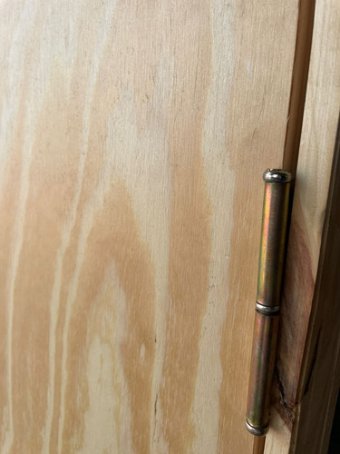 Puerta Placa Interior Pino Marco De Madera 70x200
