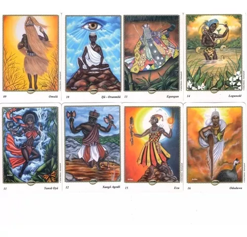 Tarot dos Orixás Grátis  Tarot, Jogo de cartas ciganas, Cartas de