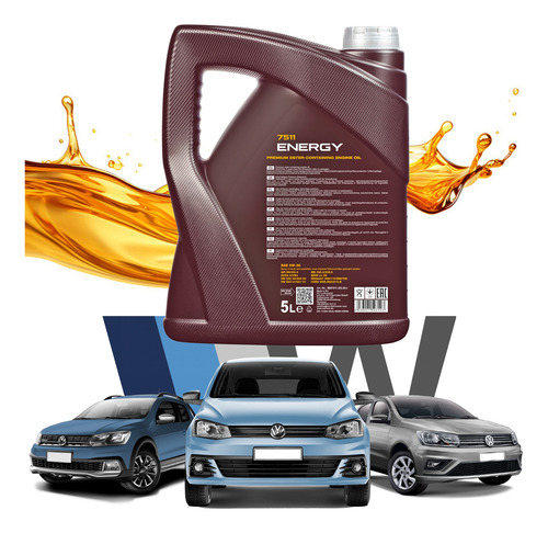 Aceite Para Motor 5w30 Api Sn/ch-4 Sint 4lt Mannol Vw Gol G5