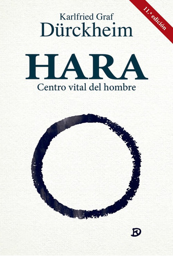 Libro Hara.centro Vital Del Hombre - Durckheim, Karlfried Gr
