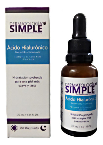 Ácido Hialurónico Sérum 30ml - mL  Momento de aplicación Día/Noche Tipo de piel Todo tipo de piel