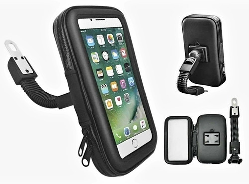 Imagen 2 de 5 de Porta Celular Gps Touch Moto Bici Impermeable Motoscba