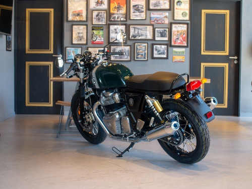 Imagen 15 de 25 de Royal Enfield Continental Gt 650 Verde Reserva Disponible