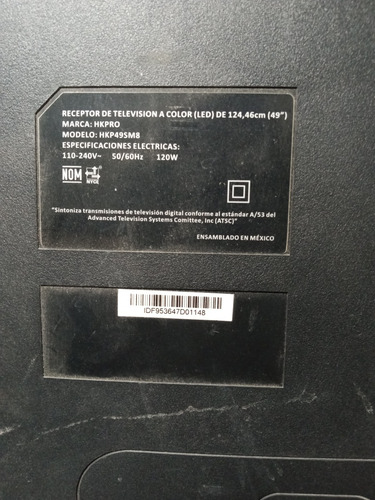 Tarjeta T-con Hkpro Hkp49sm8 (tt4851b01-2-c-3) *504 (Usado)