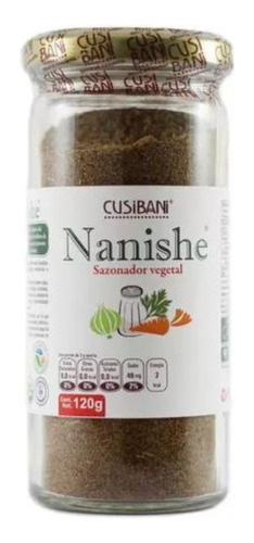 Nanishe Sazonador Vegetal 120g Cusibani Orgánico Consomé