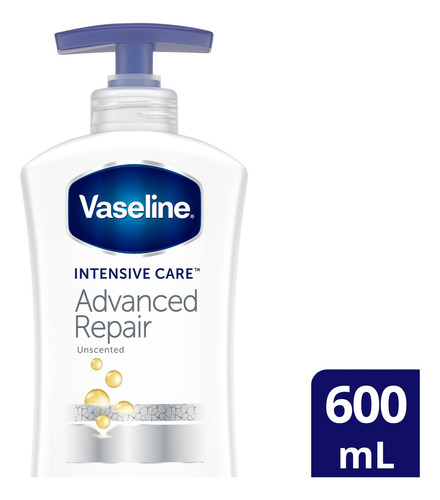 Crema Corporal Vaseline Advanced Repair 600ml Importado