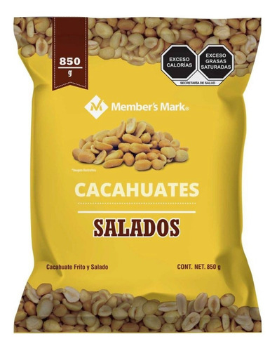 Cacahuates Salados Member's Mark De 850 Grs