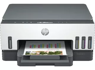 Impresora Multifuncion Hp 720 Wifi Sistema Continuo Duplex C Color Blanco