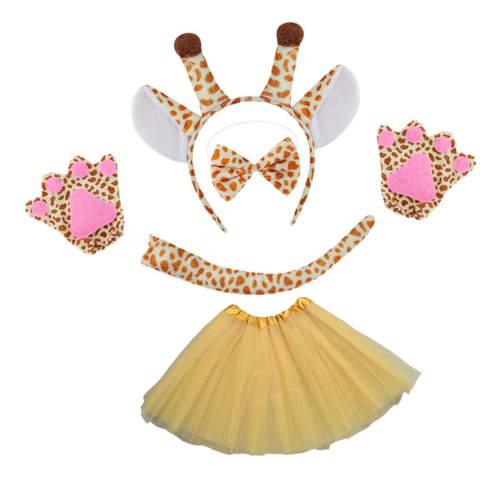 Conjunto De Disfraz De Jirafa, Lindos Accesorios De Disfraz