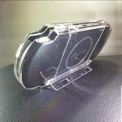 Case Capa Cristal Acrílico Psp 3010 + Luva Estojo + Alça