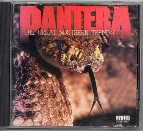 Pantera The Great Southern Trendkill  Cd Ricewithduck