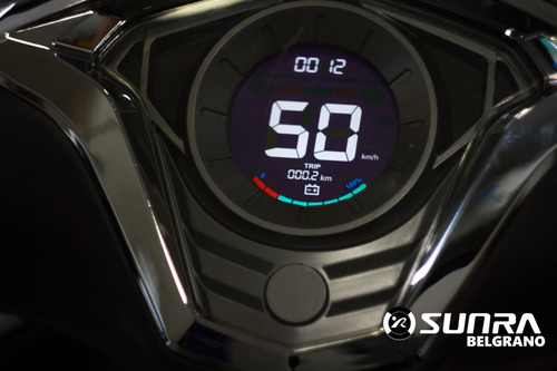 Imagen 16 de 16 de Moto Eléctrica Sunra Hawk Litio Usada Gris - Blanca