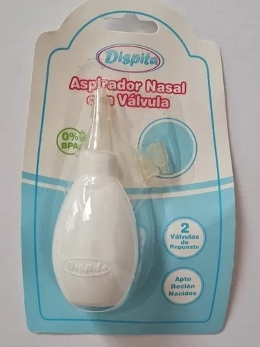 Aspirador Nasal Con Válvula +2 Repuestos Desde Recién Nacido Color Rosa