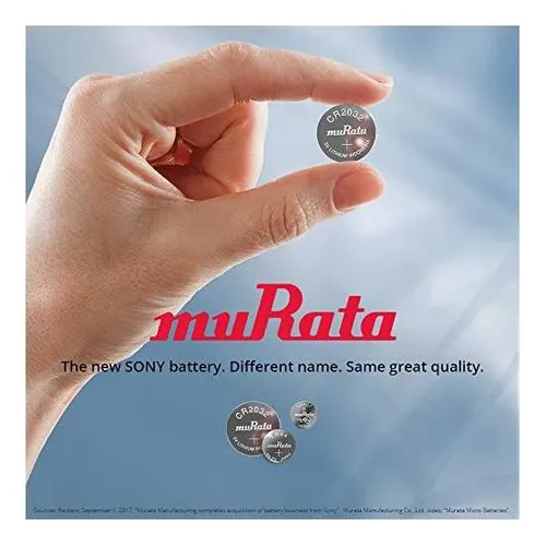 Batería Murata Cr1220 Dl1220 Cell De Moneda De Litio Ecrv