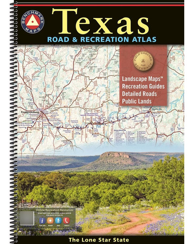 Libro: Texas Road And Recreation Atlas - 2nd Edition, 2022