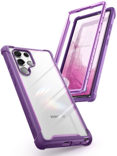 Capa I-blason Ares Series Rugged Clear Samsung S22 Ultra Cor Purple