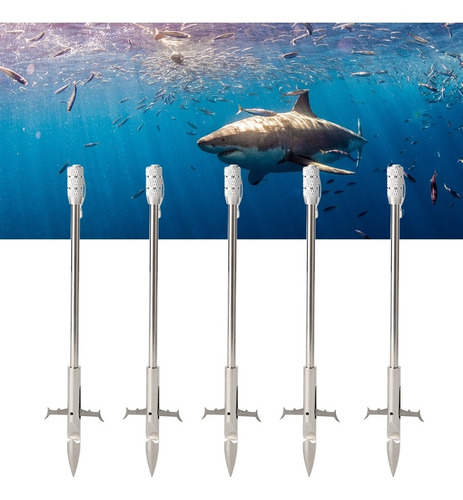 Tirachinas De Pesca Con Arco De Acero Inoxidable 5pcs