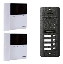 Comprar Kit Portero Visor Commax Lcd 2 Timbres Departamentos Ph Dtos