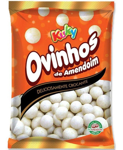 Ovinhos De Amendoim Crocante - 500 Gramas - Kuky