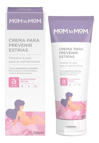 Crema Para Prevenir Estrias  Mom To Mom 250ml