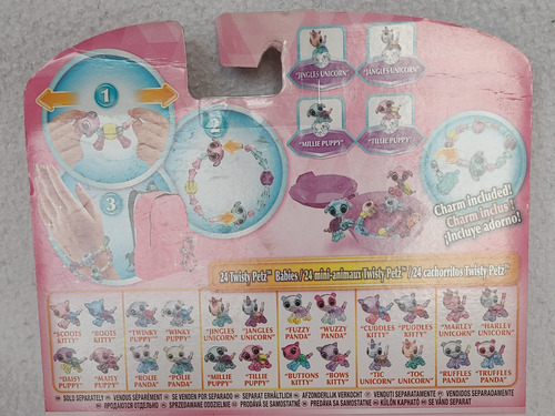 Twisty Petz 2puppy 2unicorn Spinmaster Mascotas Juguete